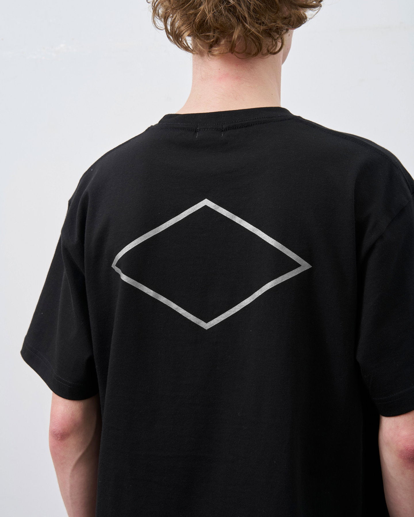 【 26SS 】BIGYANK DIAMOND BACK TEE / BLACK
