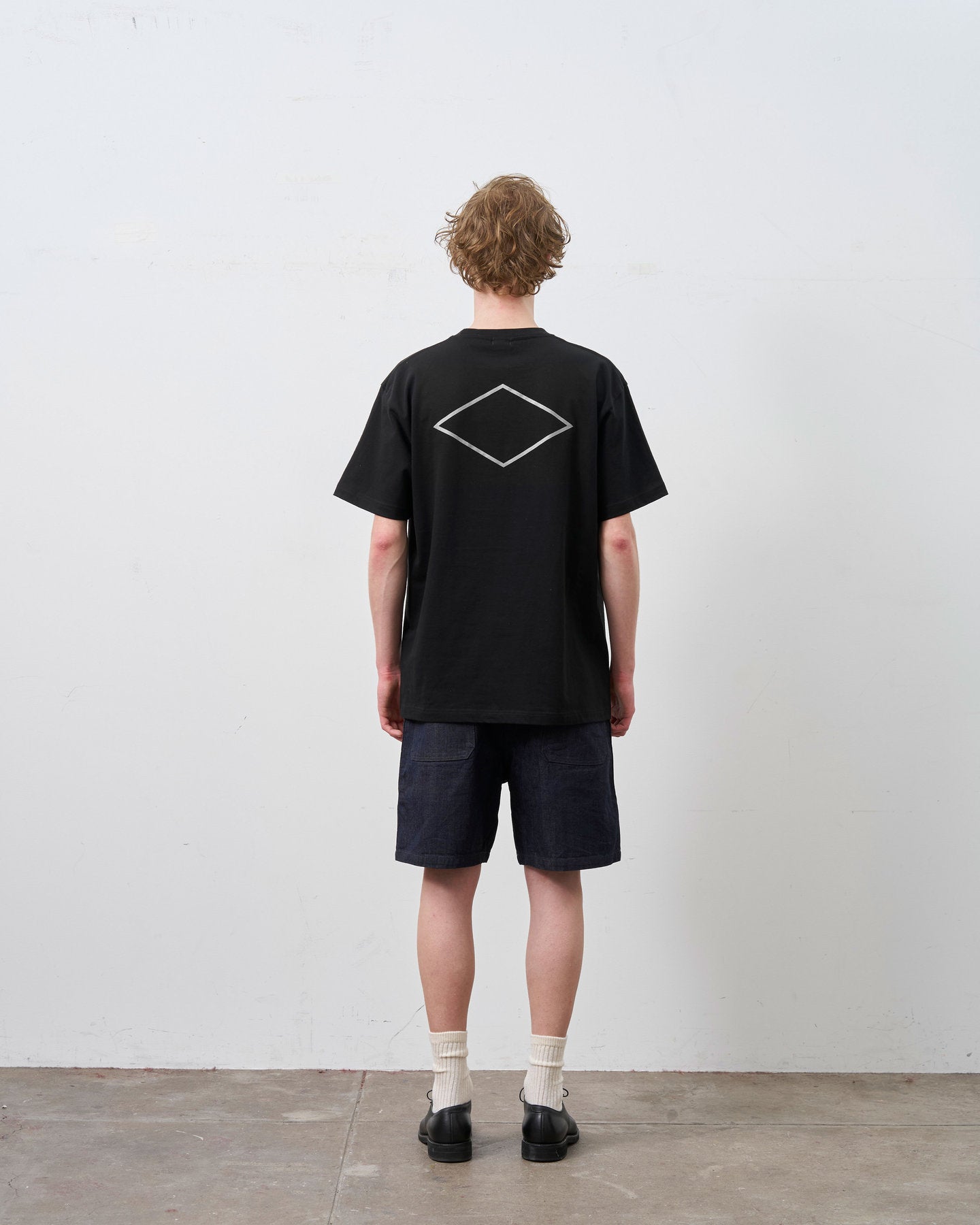 【 26SS 】BIGYANK DIAMOND BACK TEE / BLACK