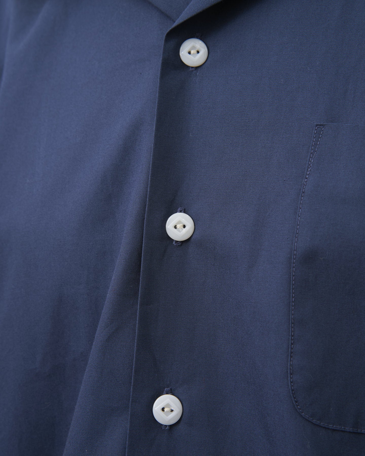 【 26SS 】BIGYANK DICKIE SHIRT POPLIN / NAVY