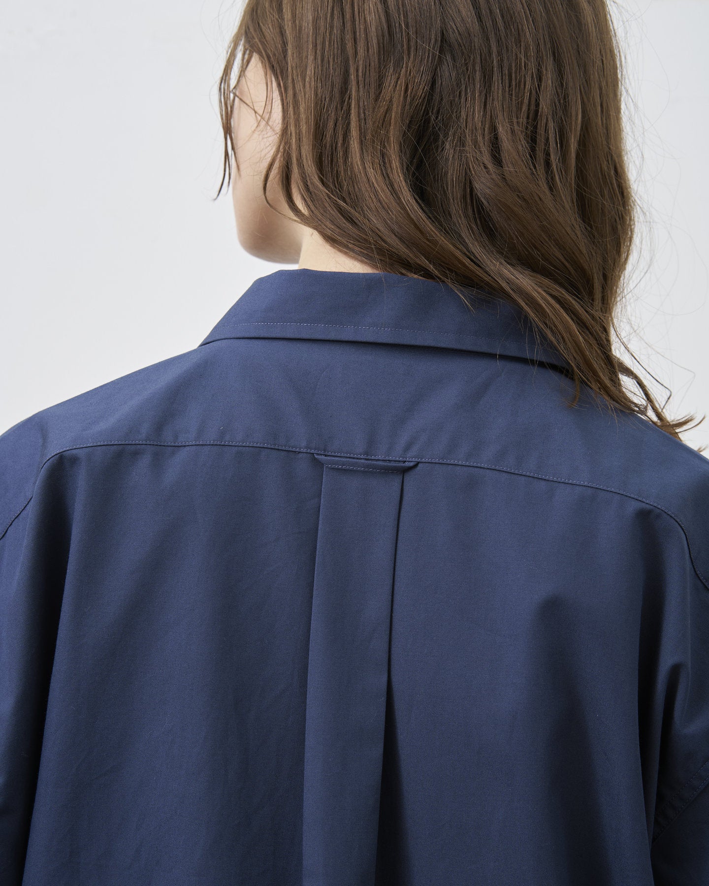 【 26SS 】BIGYANK DICKIE SHIRT POPLIN / NAVY
