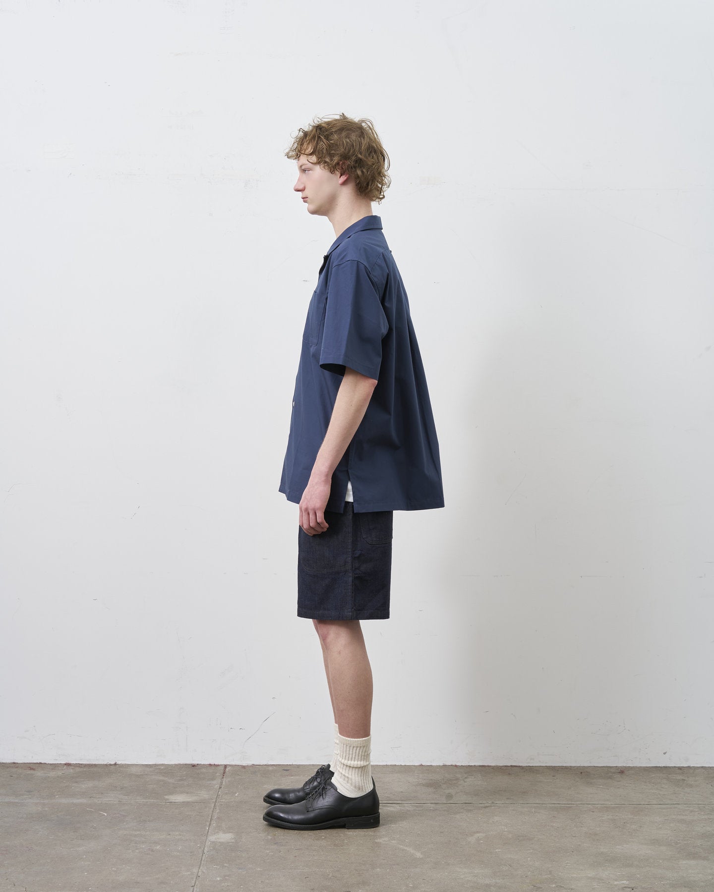 【 26SS 】BIGYANK DICKIE SHIRT POPLIN / NAVY