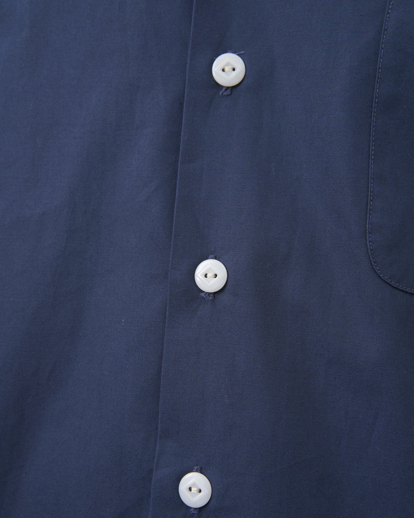 【 26SS 】BIGYANK DICKIE SHIRT POPLIN / NAVY
