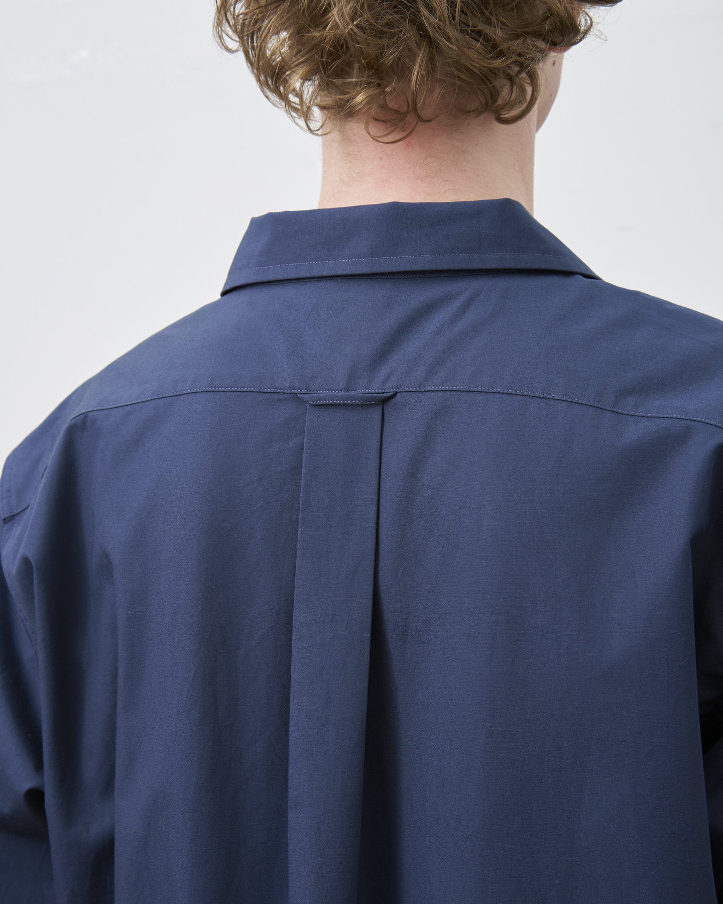 【 26SS 】BIGYANK DICKIE SHIRT POPLIN / NAVY