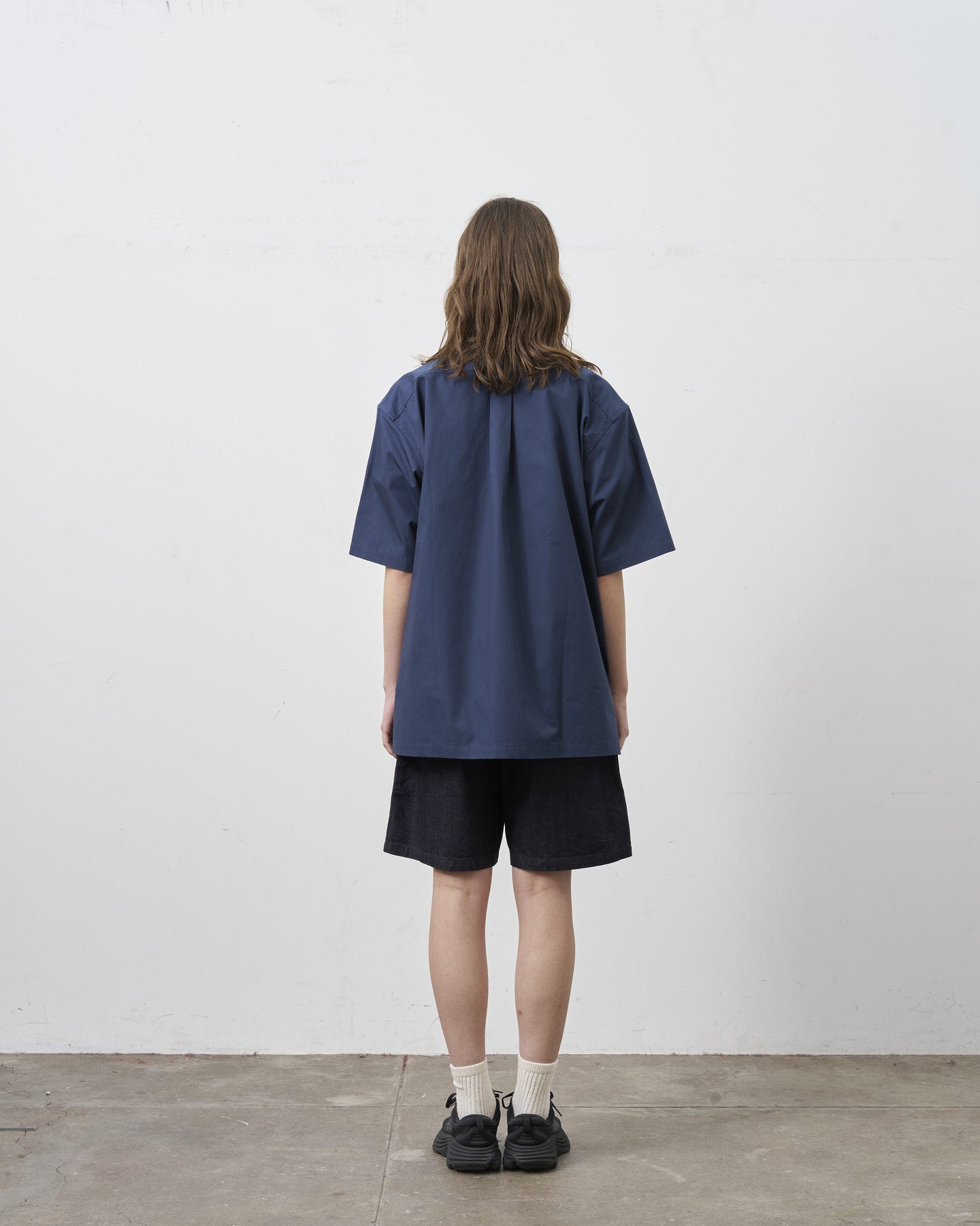 【 26SS 】BIGYANK DICKIE SHIRT POPLIN / NAVY