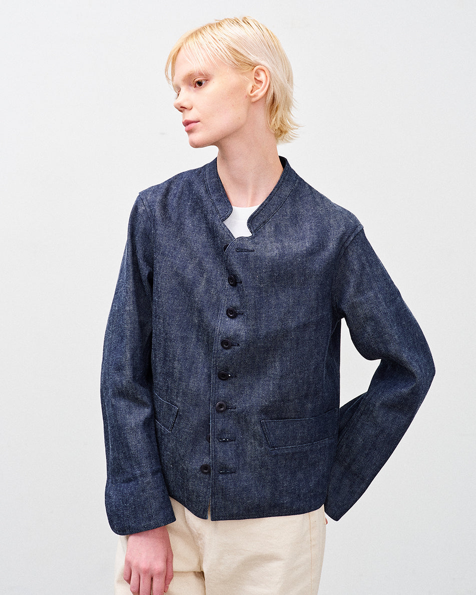 【 26SS 】ANATOMICA LADIES DOLMAN DENIM / INDIGO ONE WASH