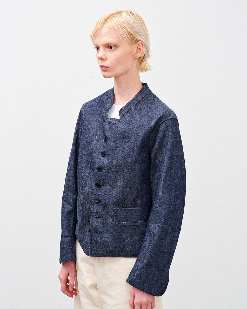 【 26SS 】ANATOMICA LADIES DOLMAN DENIM / INDIGO ONE WASH