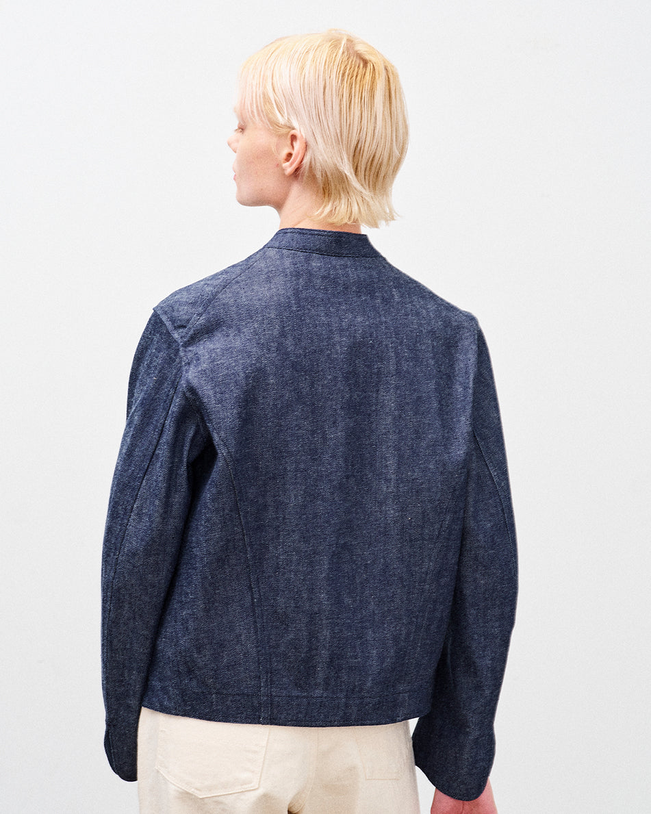 【 26SS 】ANATOMICA LADIES DOLMAN DENIM / INDIGO ONE WASH