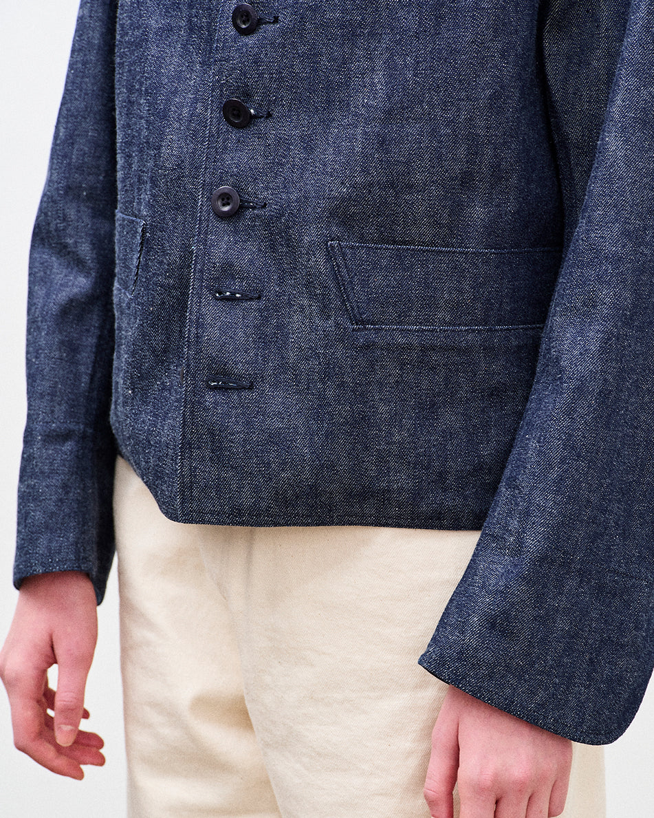 【 26SS 】ANATOMICA LADIES DOLMAN DENIM / INDIGO ONE WASH