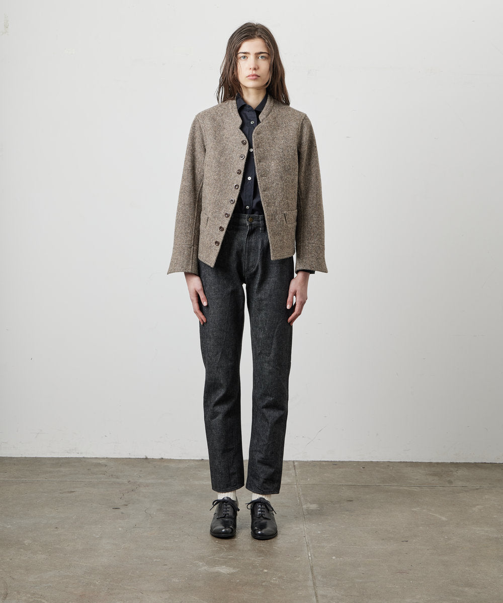 【 26FW 】ANATOMICA LADIES DOLMAN HBT WOOL TWEED / BROWN