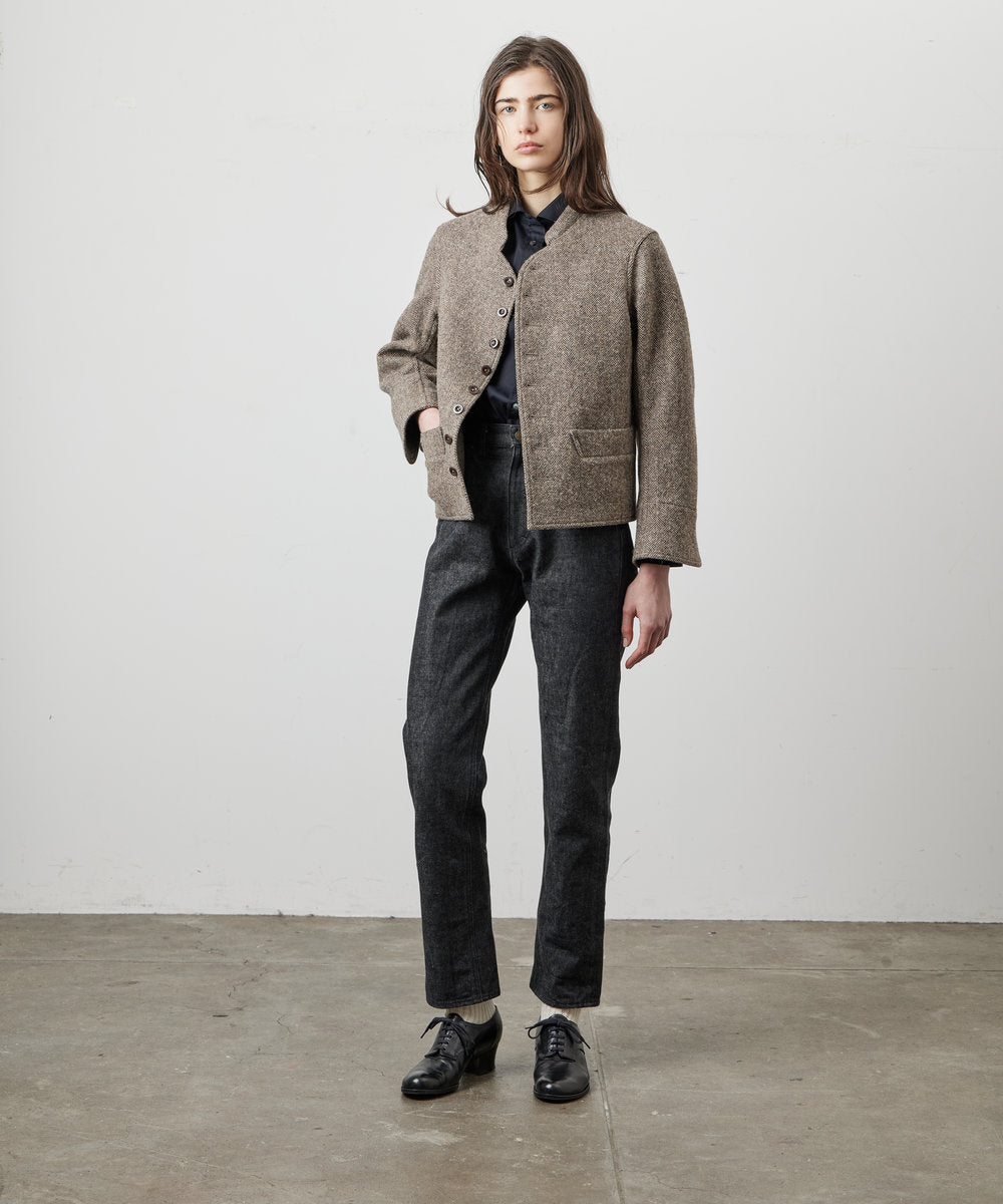 【 26FW 】ANATOMICA LADIES DOLMAN HBT WOOL TWEED / BROWN