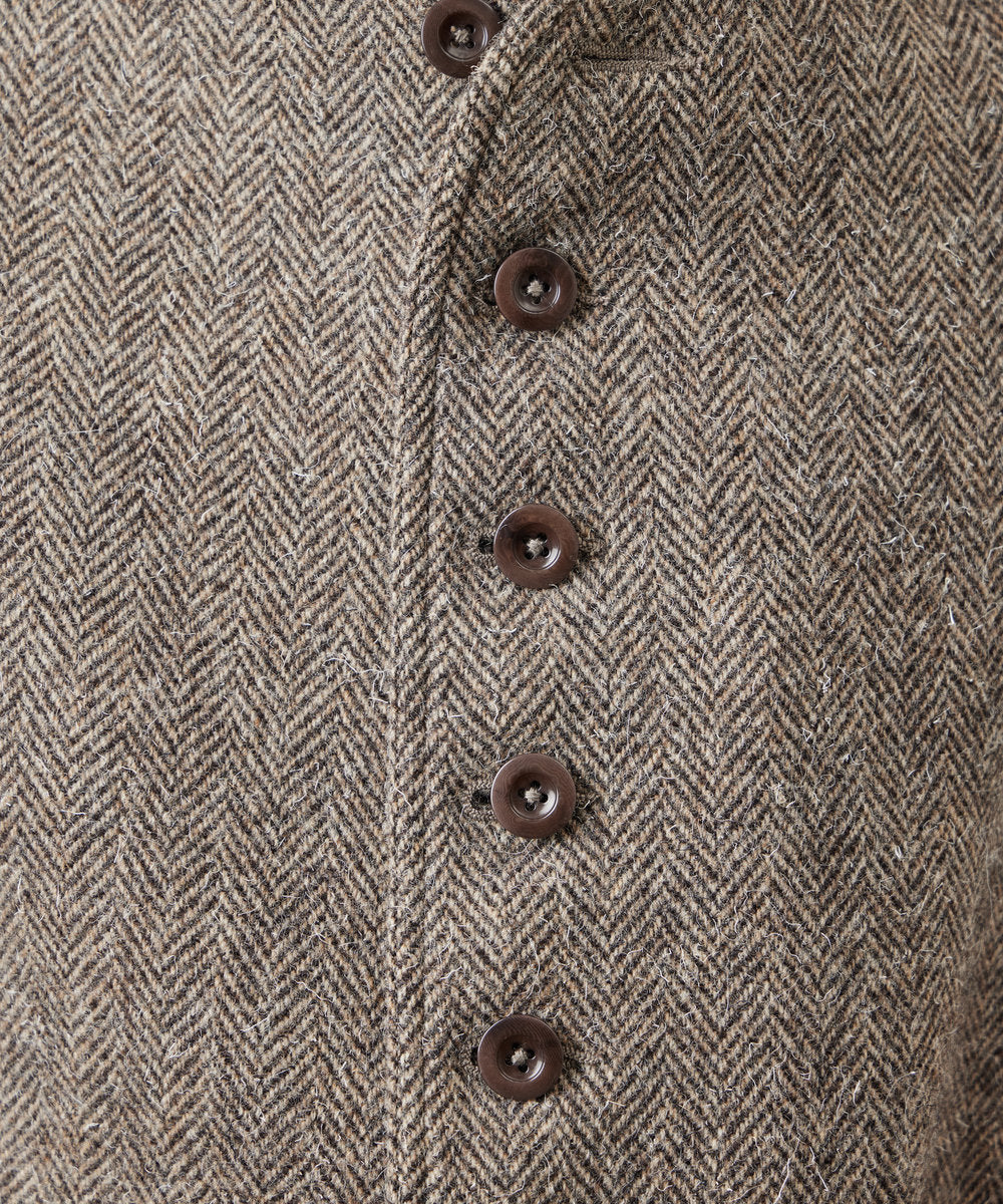 【 26FW 】ANATOMICA LADIES DOLMAN HBT WOOL TWEED / BROWN