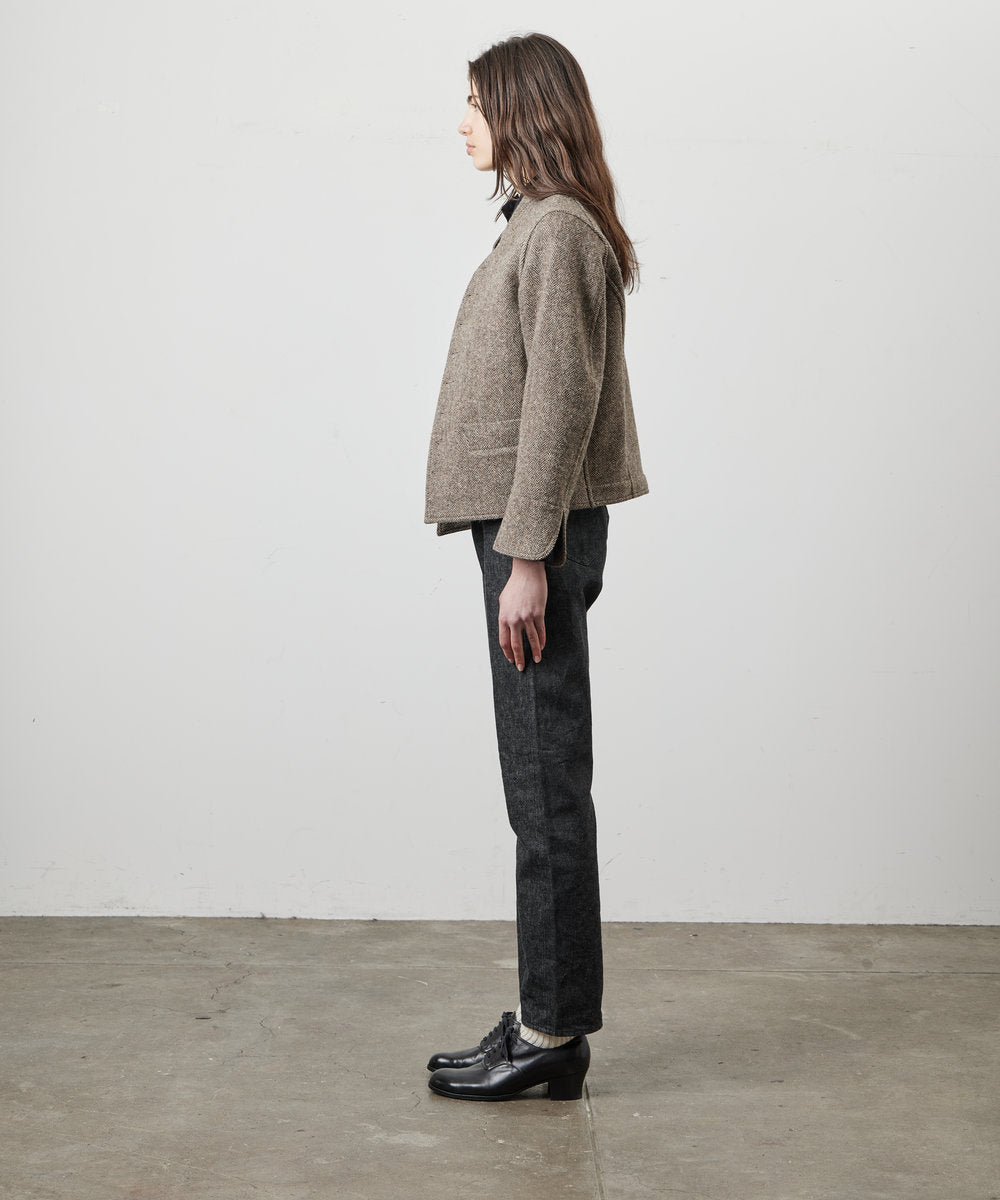 【 26FW 】ANATOMICA LADIES DOLMAN HBT WOOL TWEED / BROWN