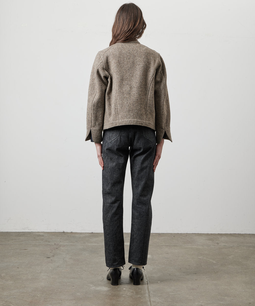 【 26FW 】ANATOMICA LADIES DOLMAN HBT WOOL TWEED / BROWN