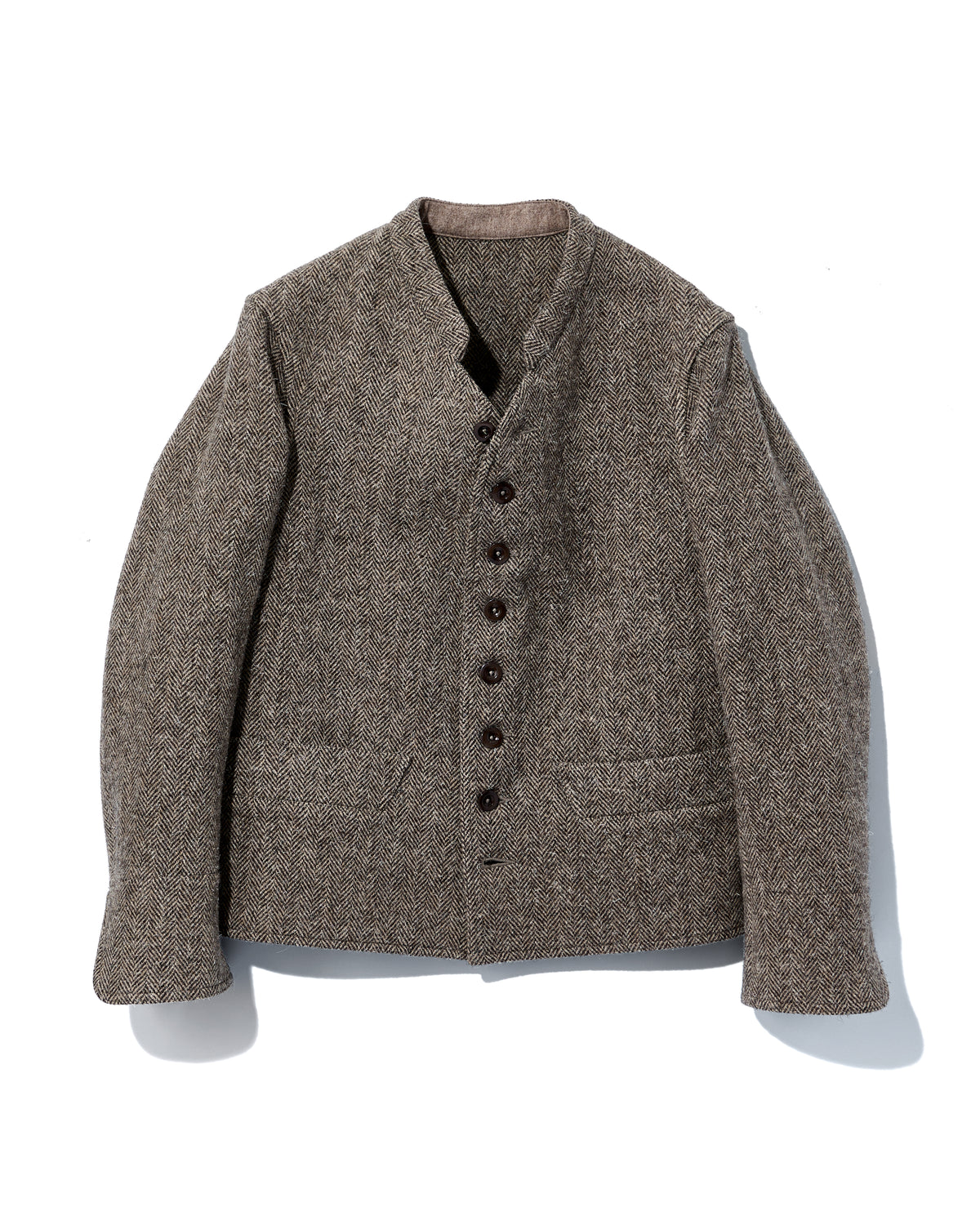 【 26FW 】ANATOMICA LADIES DOLMAN HBT WOOL TWEED / BROWN