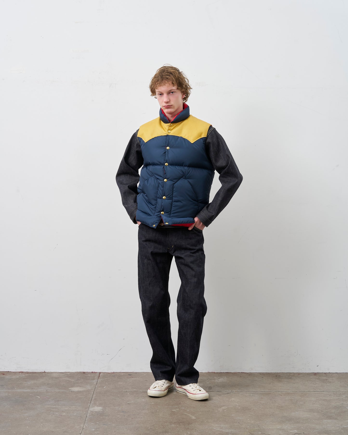 【 26FW 】RMFC CLASSICS DOWN VEST / D.NAVY
