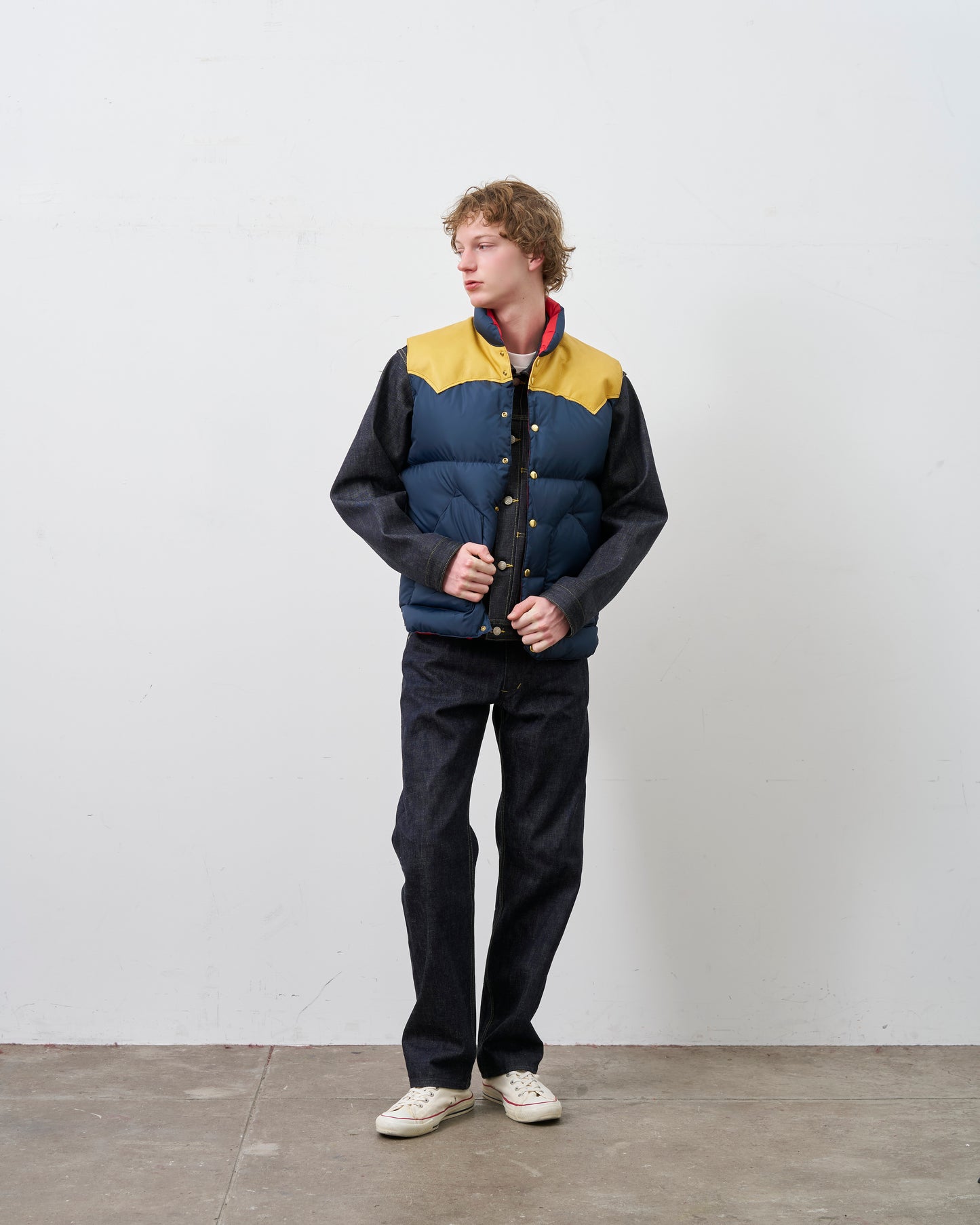 【 26FW 】RMFC CLASSICS DOWN VEST / D.NAVY