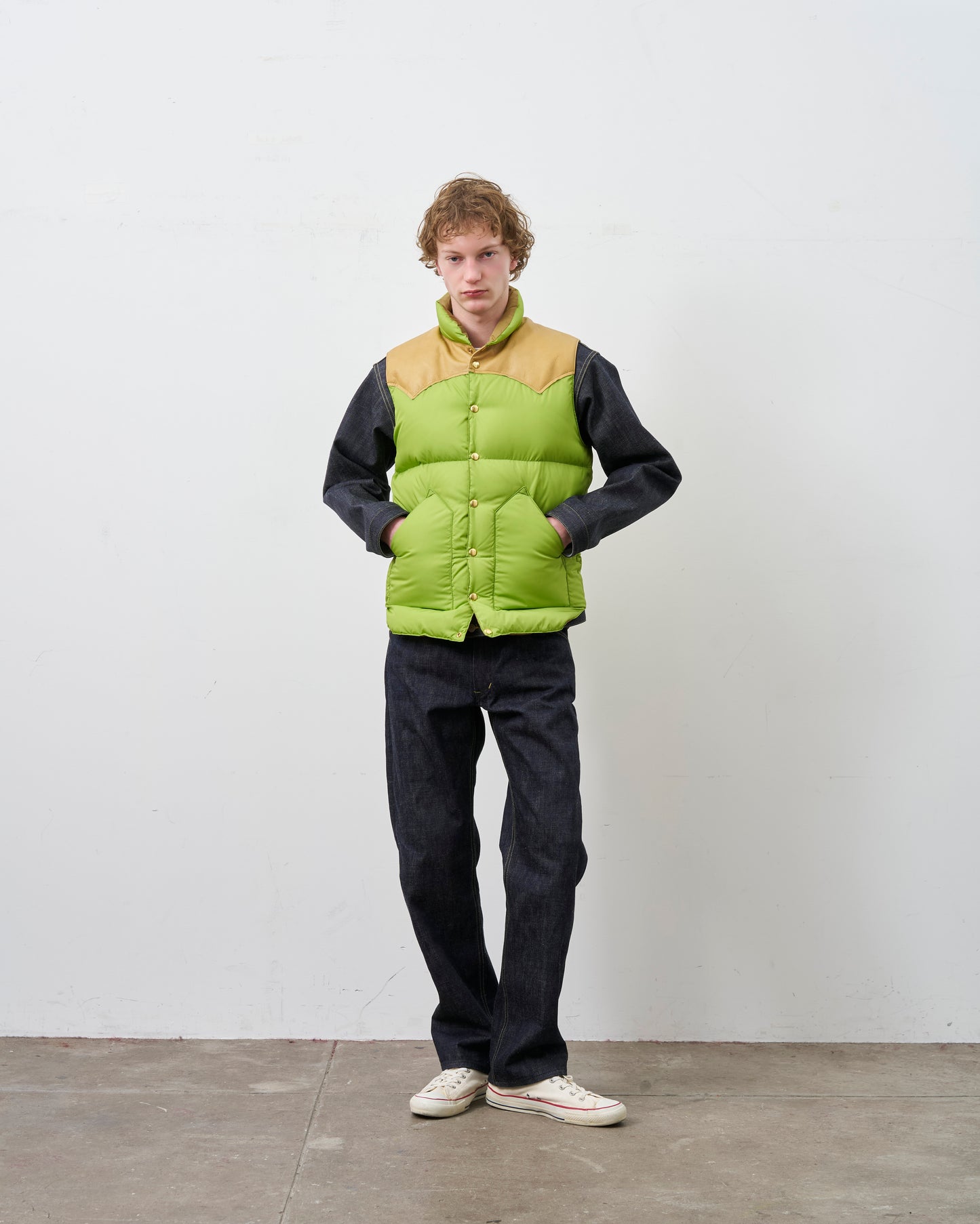 【 26FW 】RMFC CLASSICS DOWN VEST / KIWI