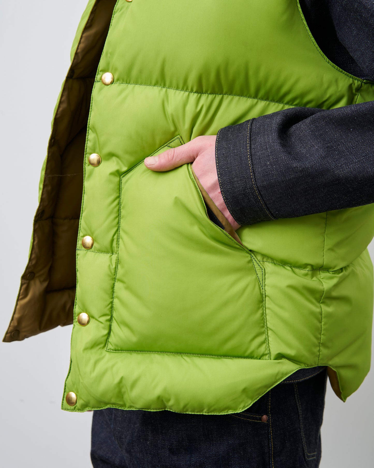 【 26FW 】RMFC CLASSICS DOWN VEST / KIWI