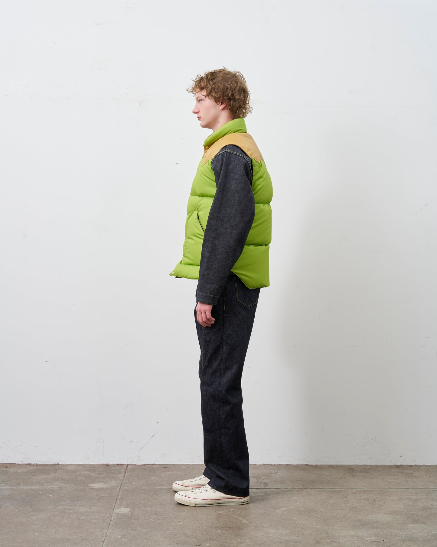 【 26FW PRE-ORDER 】RMFC CLASSICS DOWN VEST / KIWI
