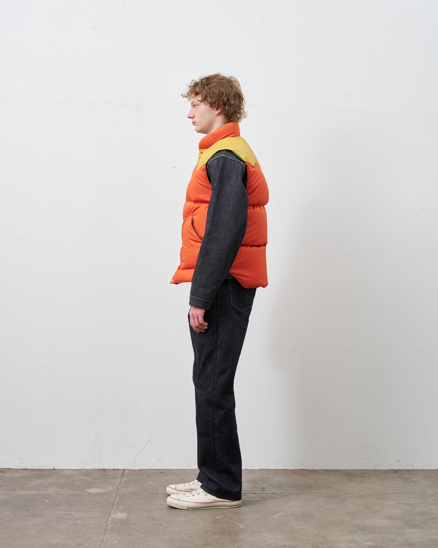 【 26FW PRE-ORDER 】RMFC CLASSICS DOWN VEST / ORENGE