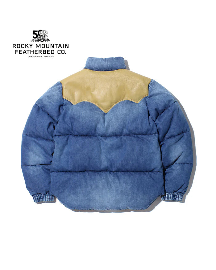 【 50th Anniv. 】RMFC HERITAGE DOWN JACKET DENIM / INDIGO USED WASH
