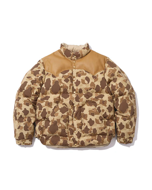 【 25FW 】RMFC HERITAGE DOWN JACKET HUNTER CAMO / BROWN