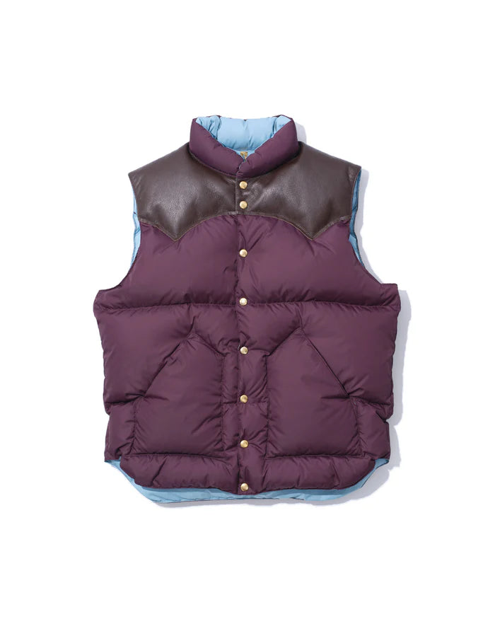 【 25FW 】RMFC HERITAGE DOWN VEST / PLUM