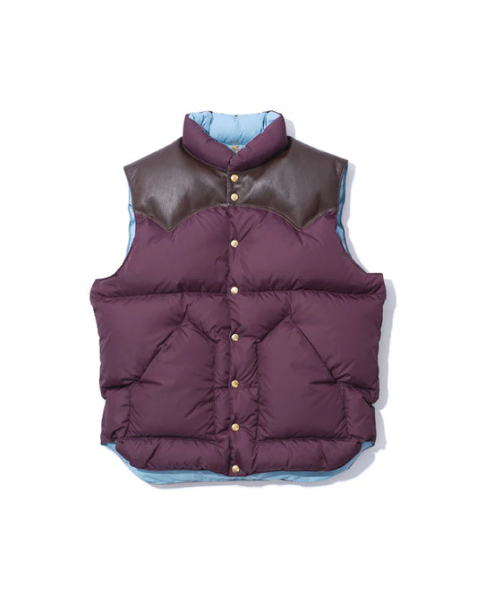 【 25FW 】RMFC HERITAGE DOWN VEST / PLUM