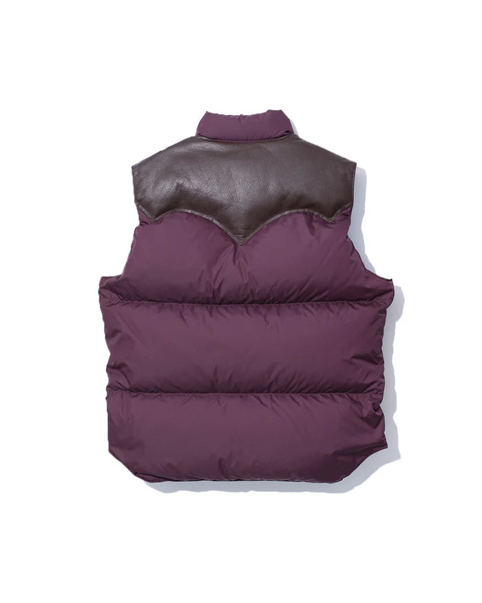 【 25FW 】RMFC HERITAGE DOWN VEST / PLUM