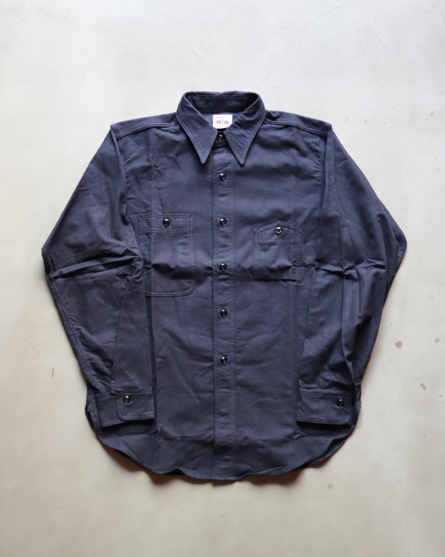 【 24FW 】BIGYANK 1942 SHIRT CHAMOIS / D.NAVY