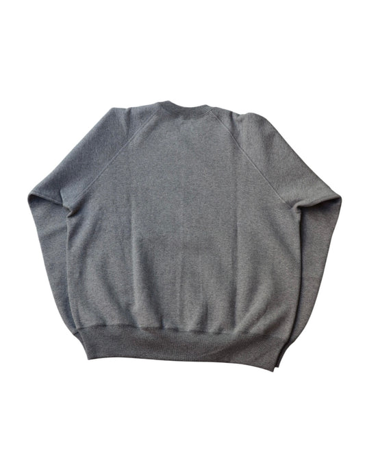 【 26FW 】 ANATOMICA SWEAT RAGLAN CREW NECK / GREY