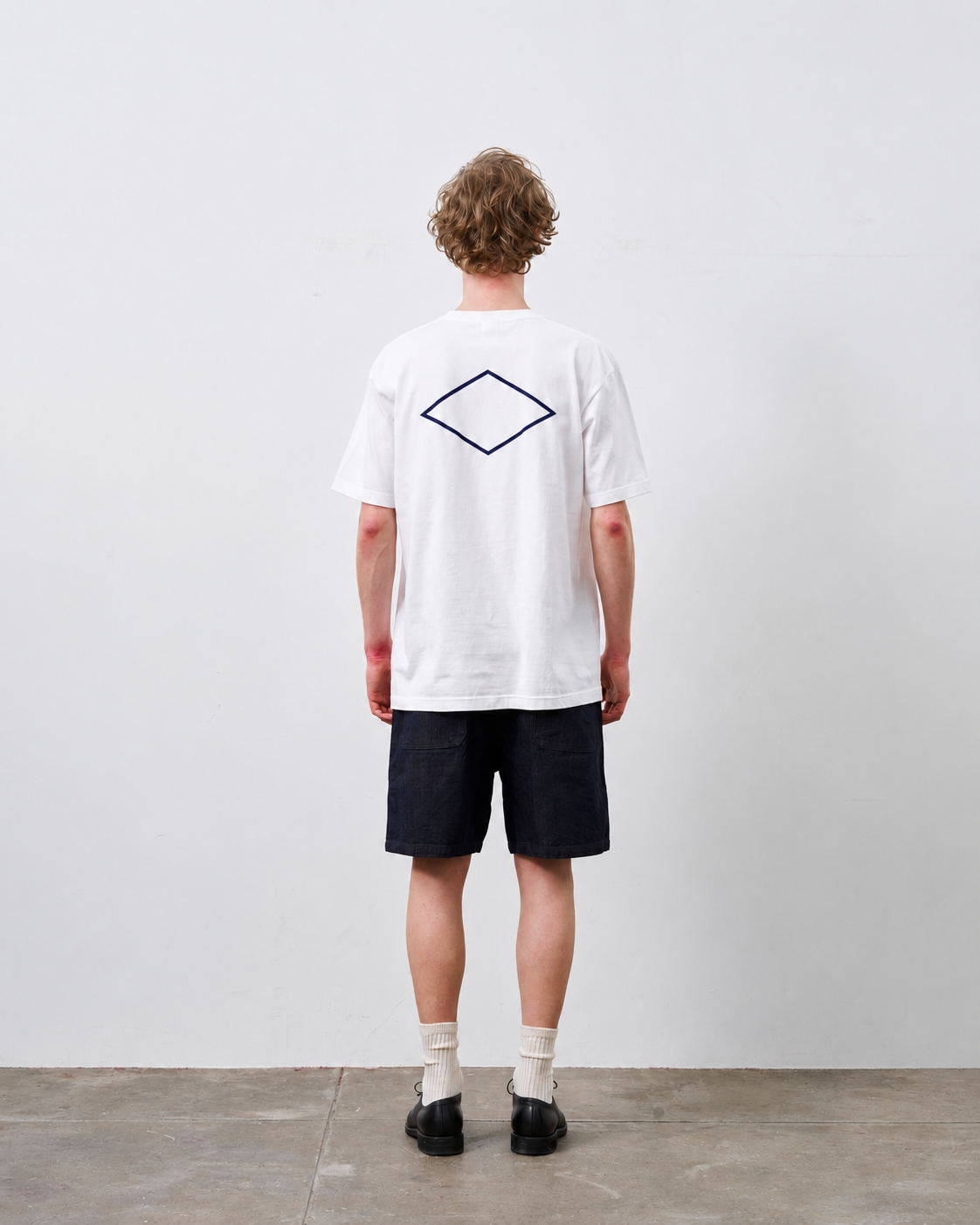 【 26SS 】BIGYANK DIAMOND BACK TEE / WHITE