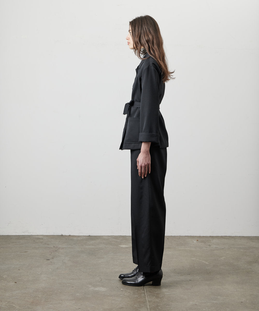 【 26FW 】ANATOMICA LADIES EUGENE WOOL TWILL / BLACK