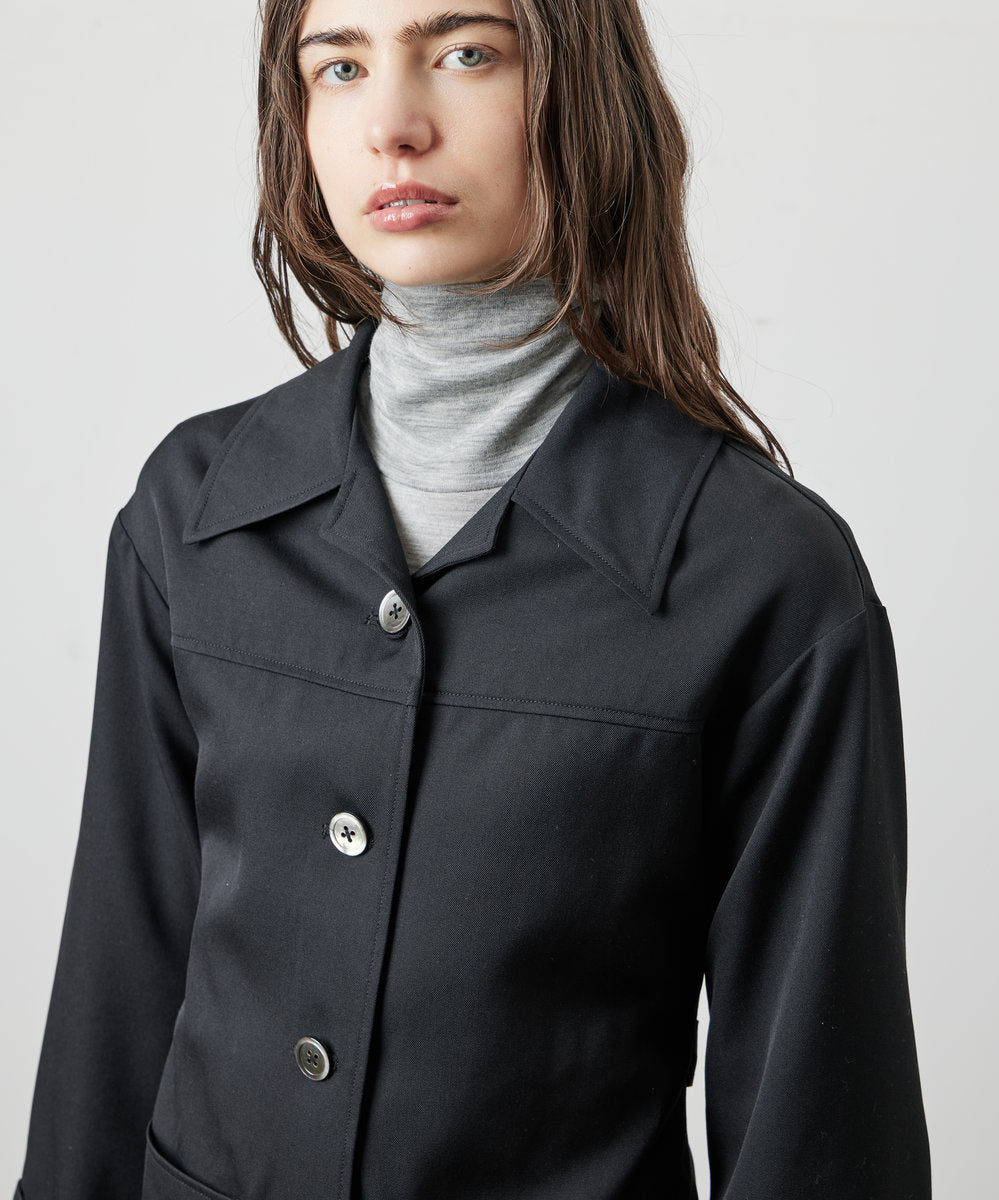 【 26FW 】ANATOMICA LADIES EUGENE WOOL TWILL / BLACK