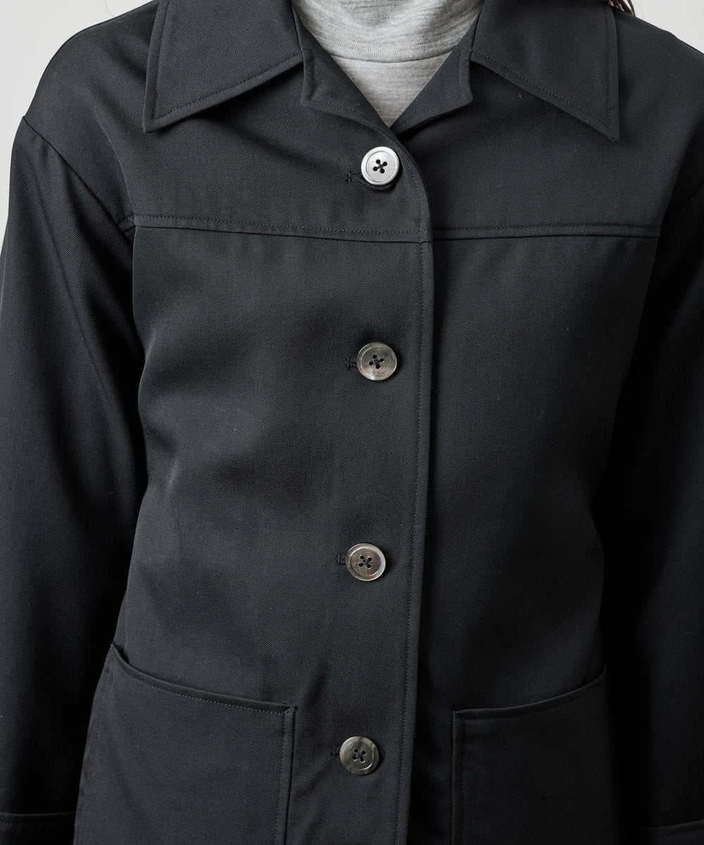 【 26FW 】ANATOMICA LADIES EUGENE WOOL TWILL / BLACK