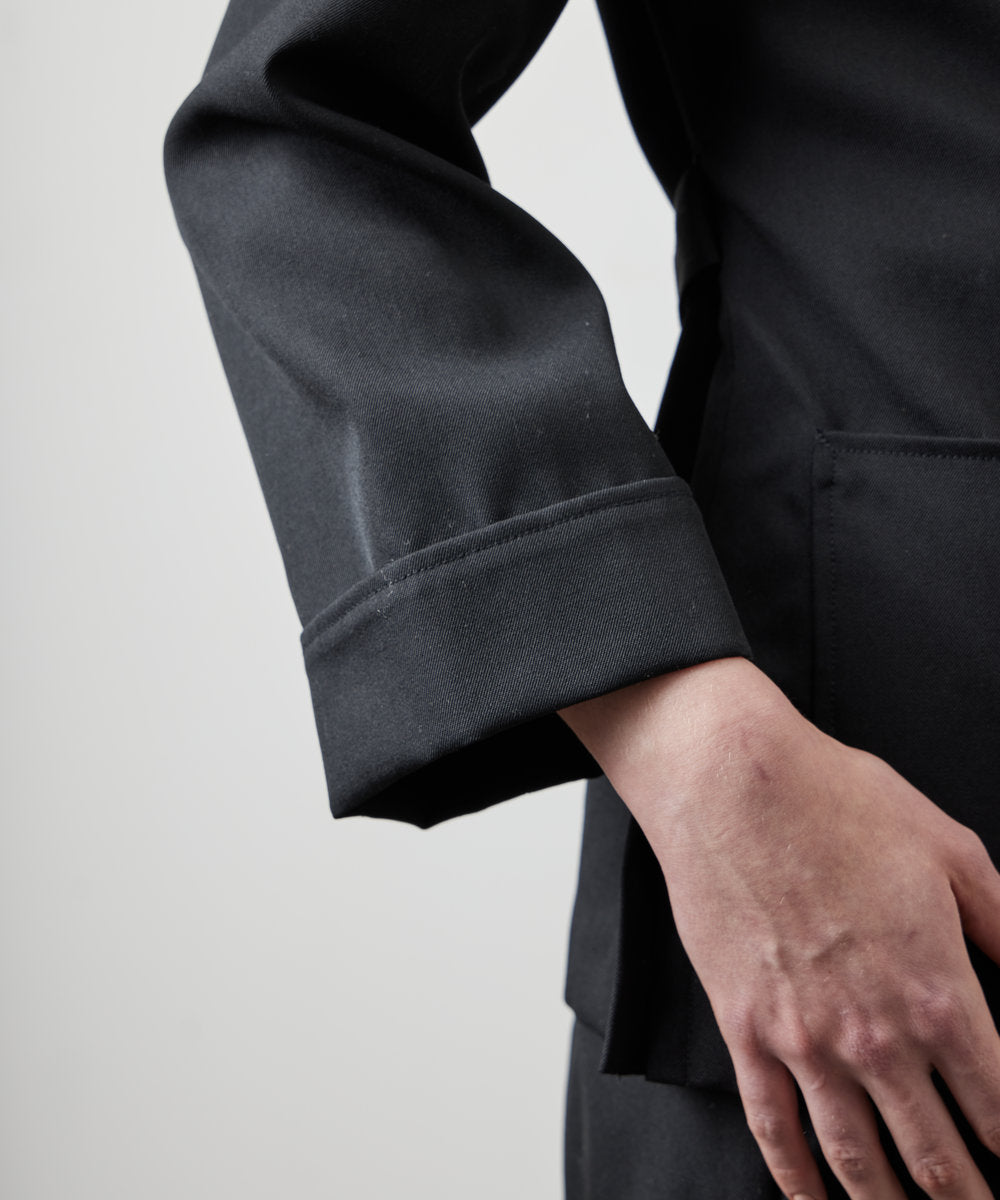 【 26FW 】ANATOMICA LADIES EUGENE WOOL TWILL / BLACK