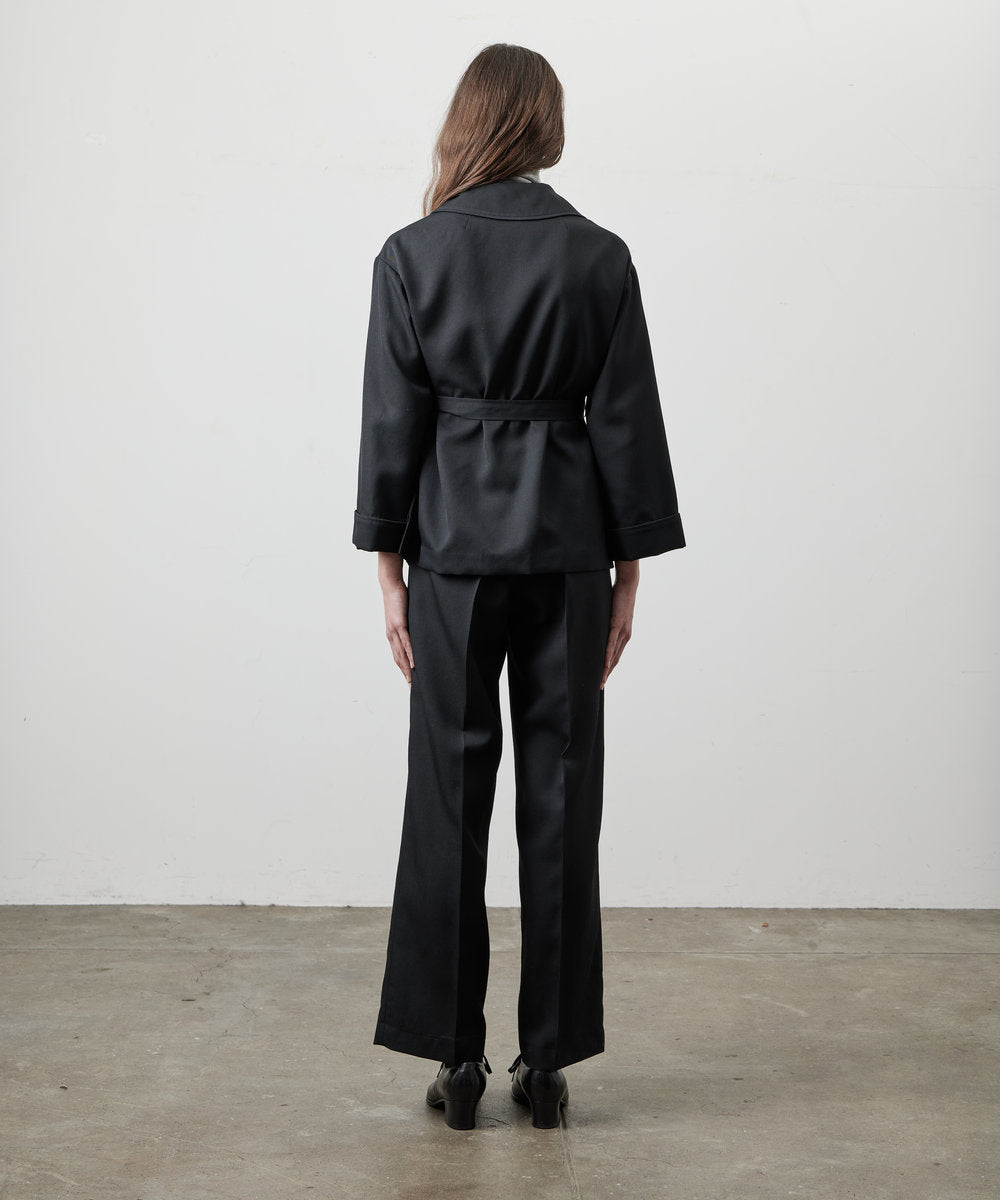 【 26FW 】ANATOMICA LADIES EUGENE WOOL TWILL / BLACK