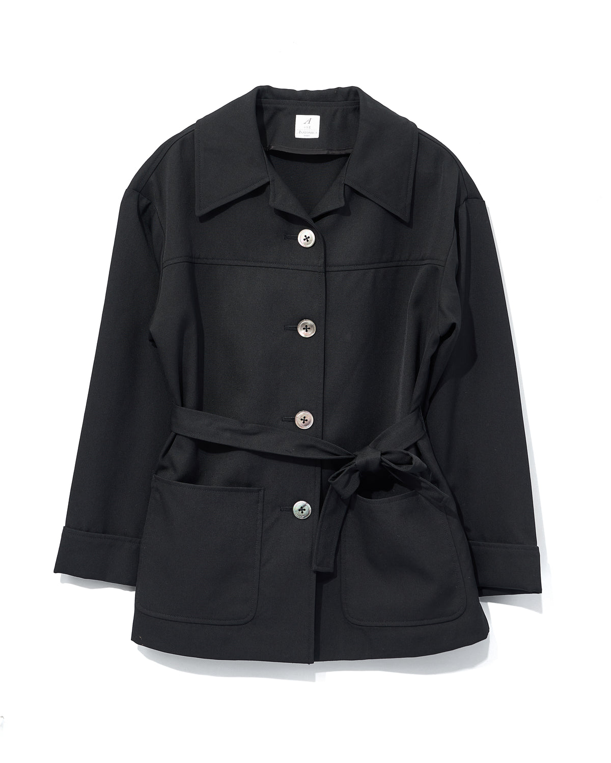 【 26FW 】ANATOMICA LADIES EUGENE WOOL TWILL / BLACK