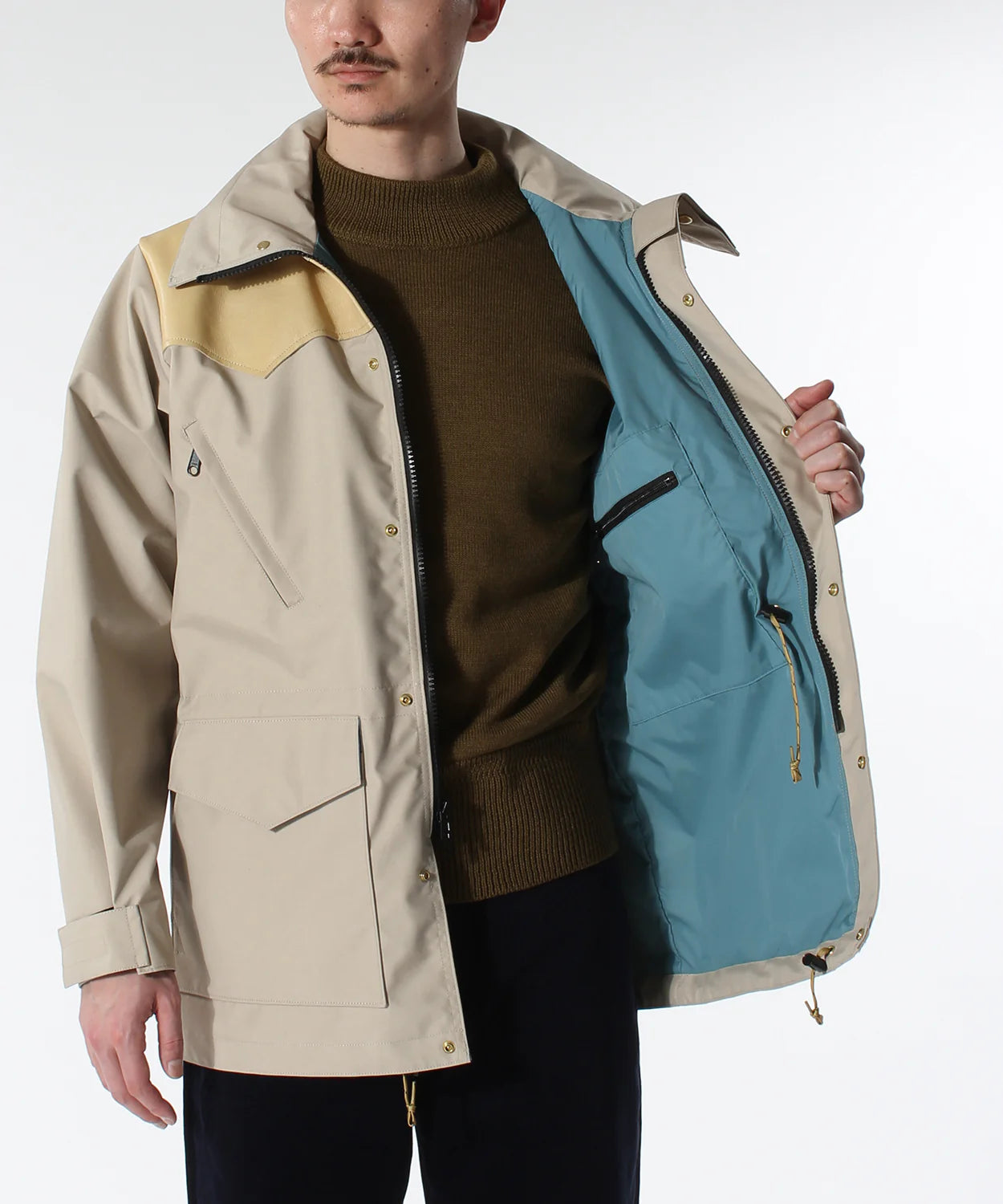 RMFC MOUNTAIN PARKA for ANATOMICA / SAND