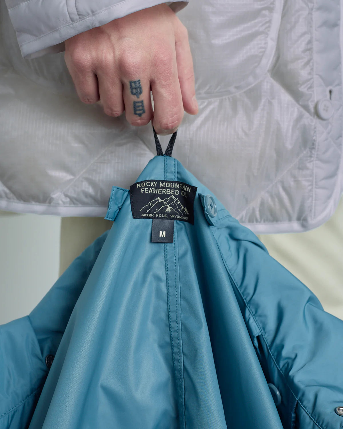 【 25FW 】RMFC M51 FISHTAIL TAFFETA with LINER / SMOKY BLUE