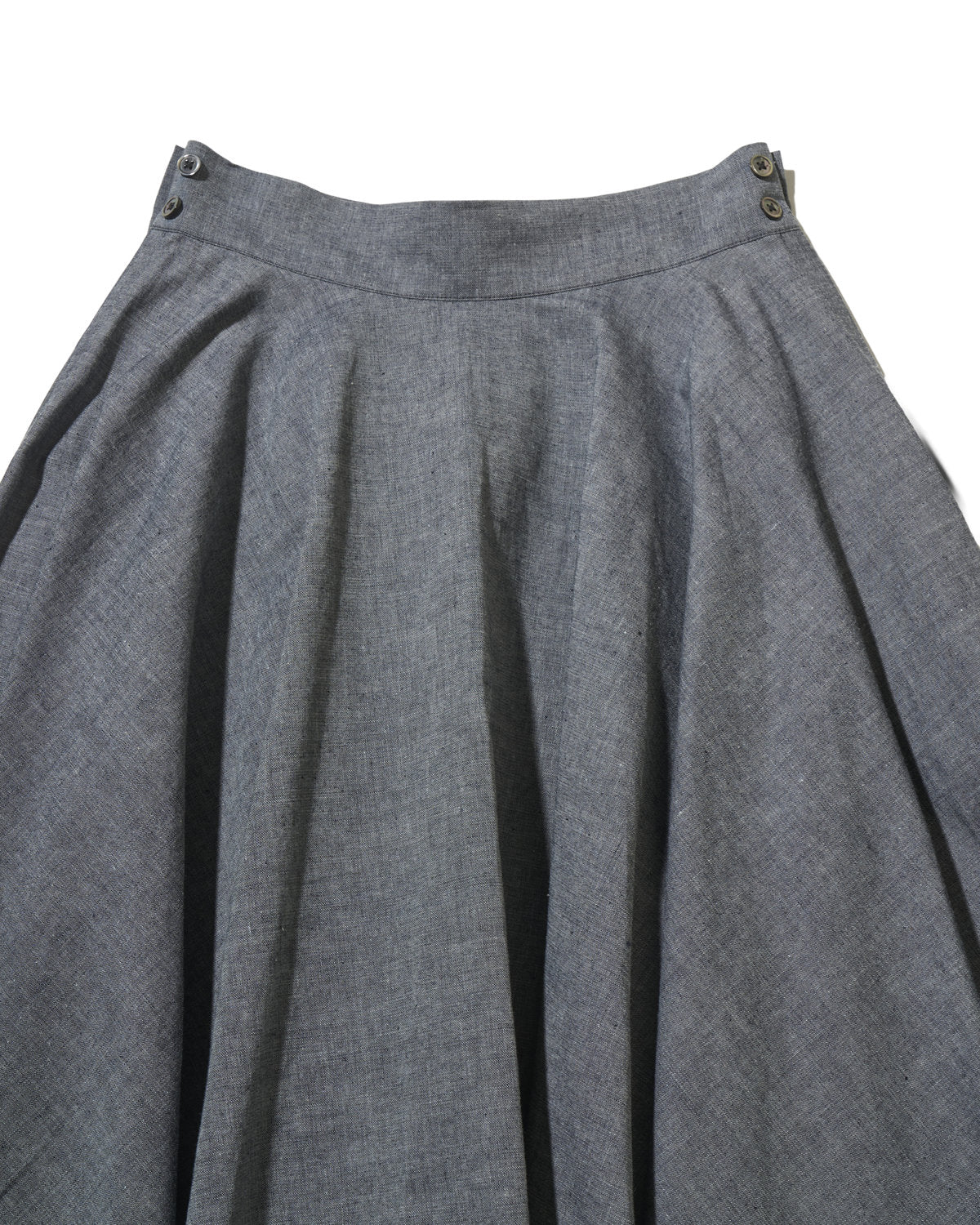 【 26SS 】ANATOMICA LADIES FRIDA SKIRT CHAMBRAY / BLACK