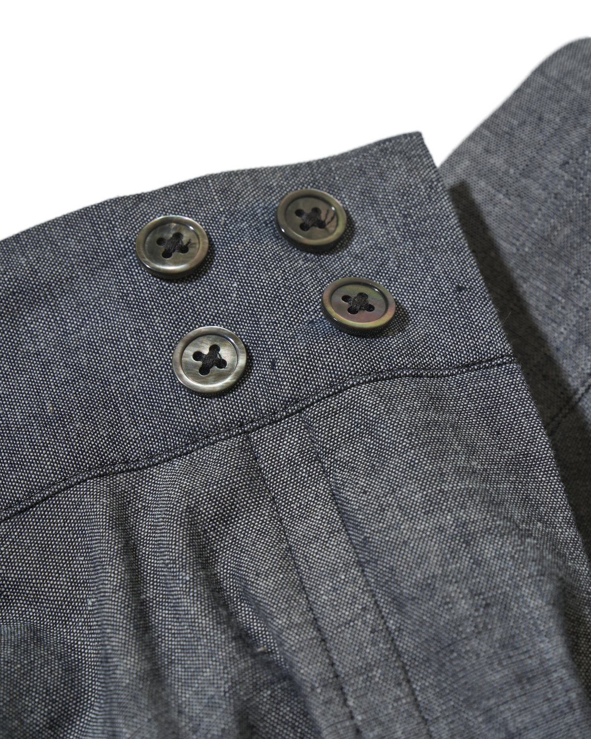 【 26SS 】ANATOMICA LADIES FRIDA SKIRT CHAMBRAY / BLACK