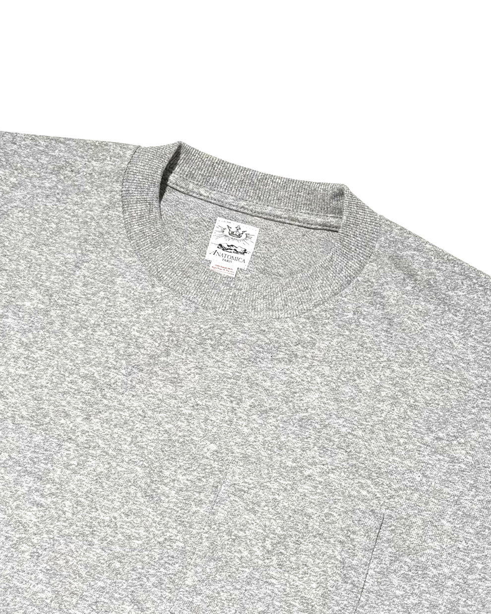 【 26SS 】ANATOMICA POCKET TEE (7 colors)