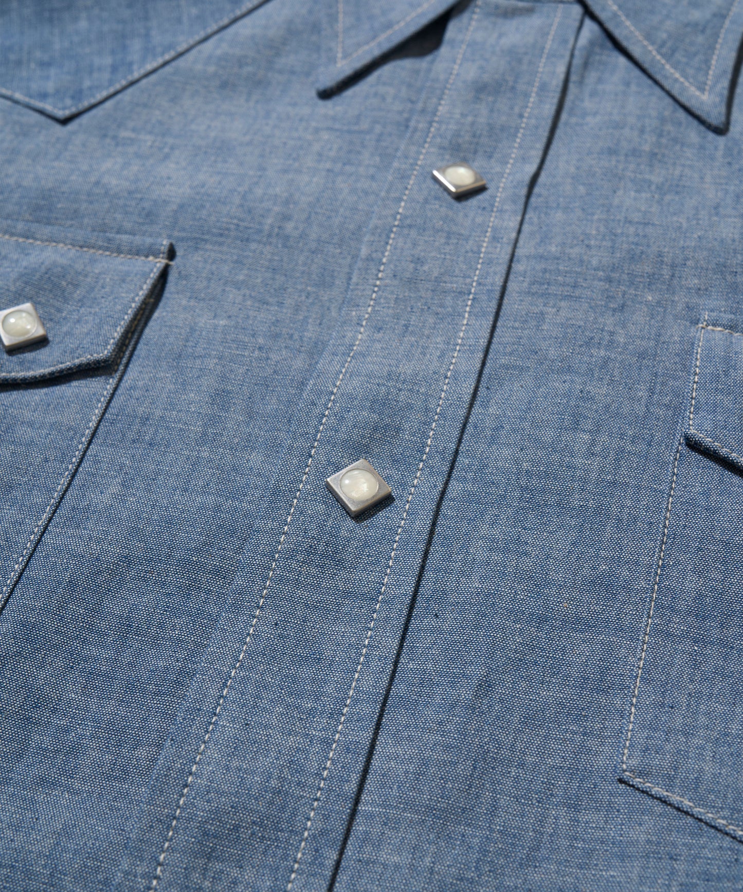 【 26SS 】ANATOMICA BIG A HARRISON SHIRT CHAMBRAY / INDIGO NON WASH