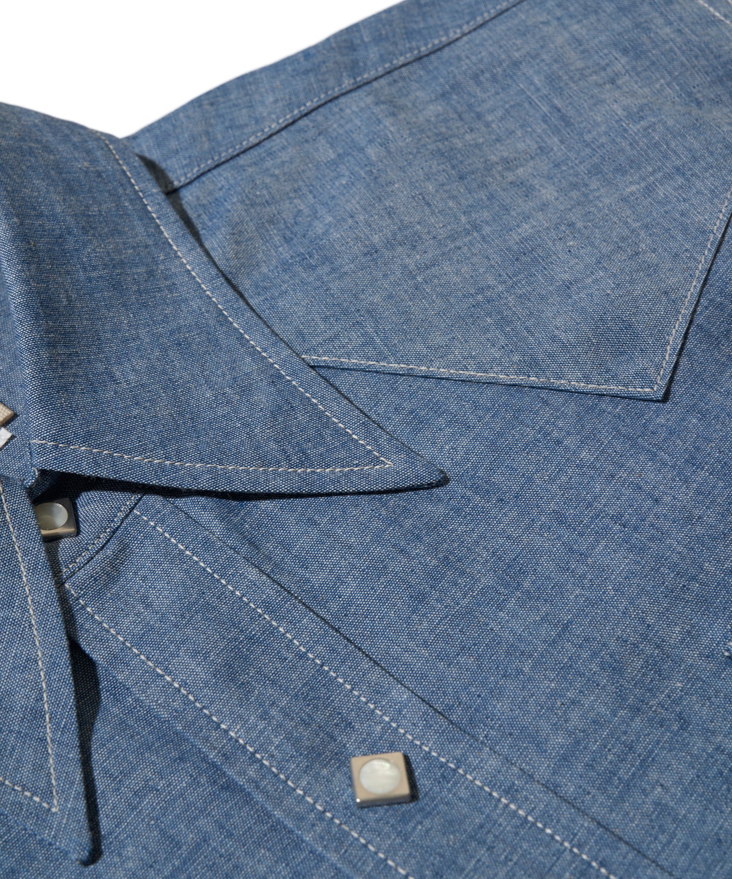 【 26SS 】ANATOMICA BIG A HARRISON SHIRT CHAMBRAY / INDIGO NON WASH