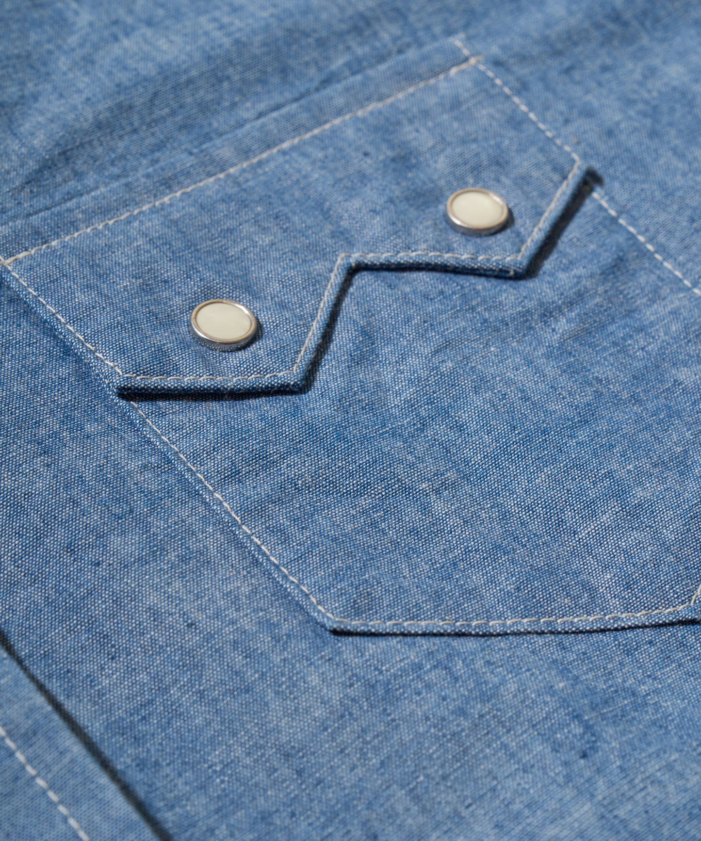 【 26SS 】ANATOMICA BIG A HARRISON SHIRT CHAMBRAY / INDIGO NON WASH