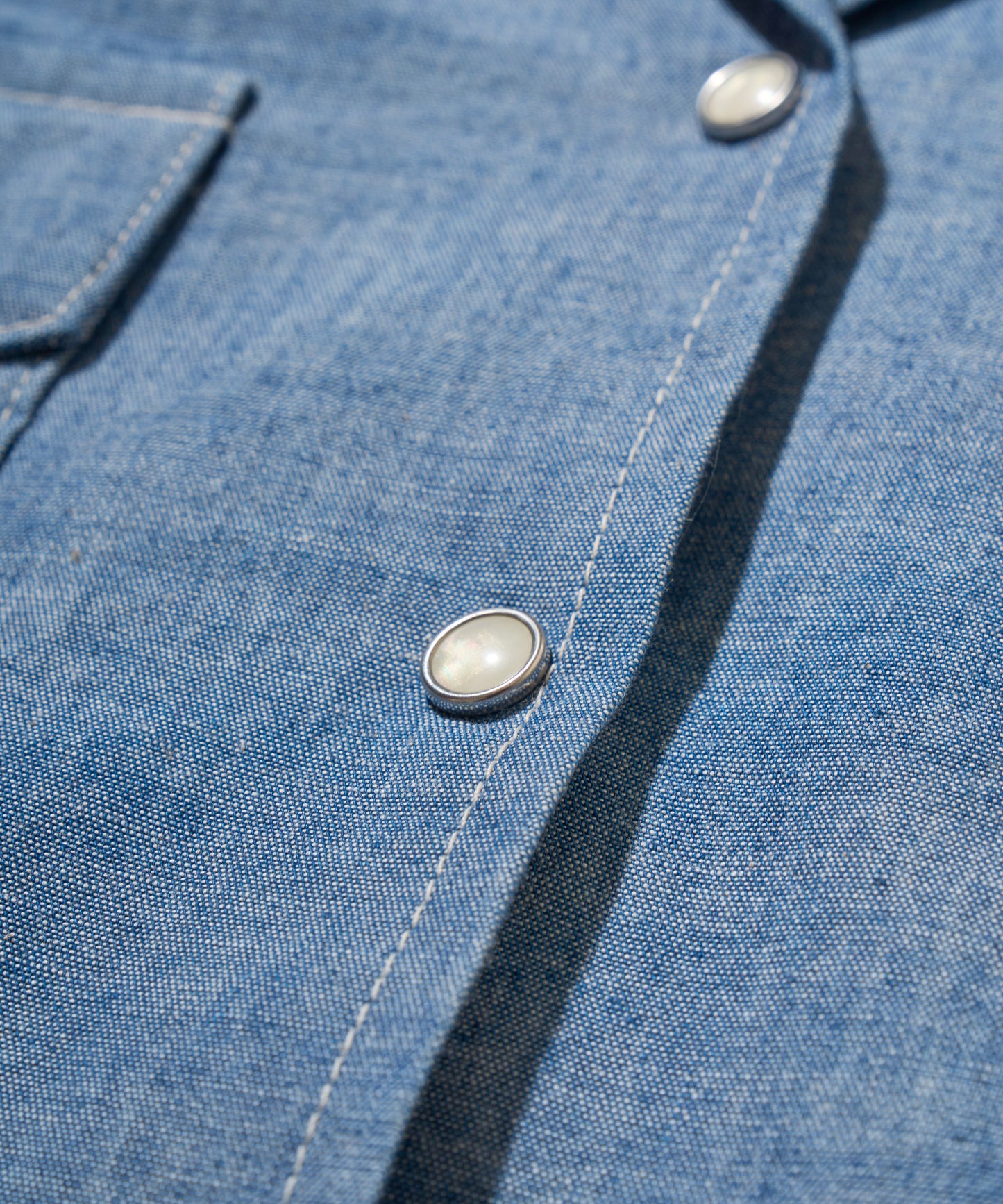 【 26SS 】ANATOMICA BIG A HARRISON SHIRT CHAMBRAY / INDIGO NON WASH