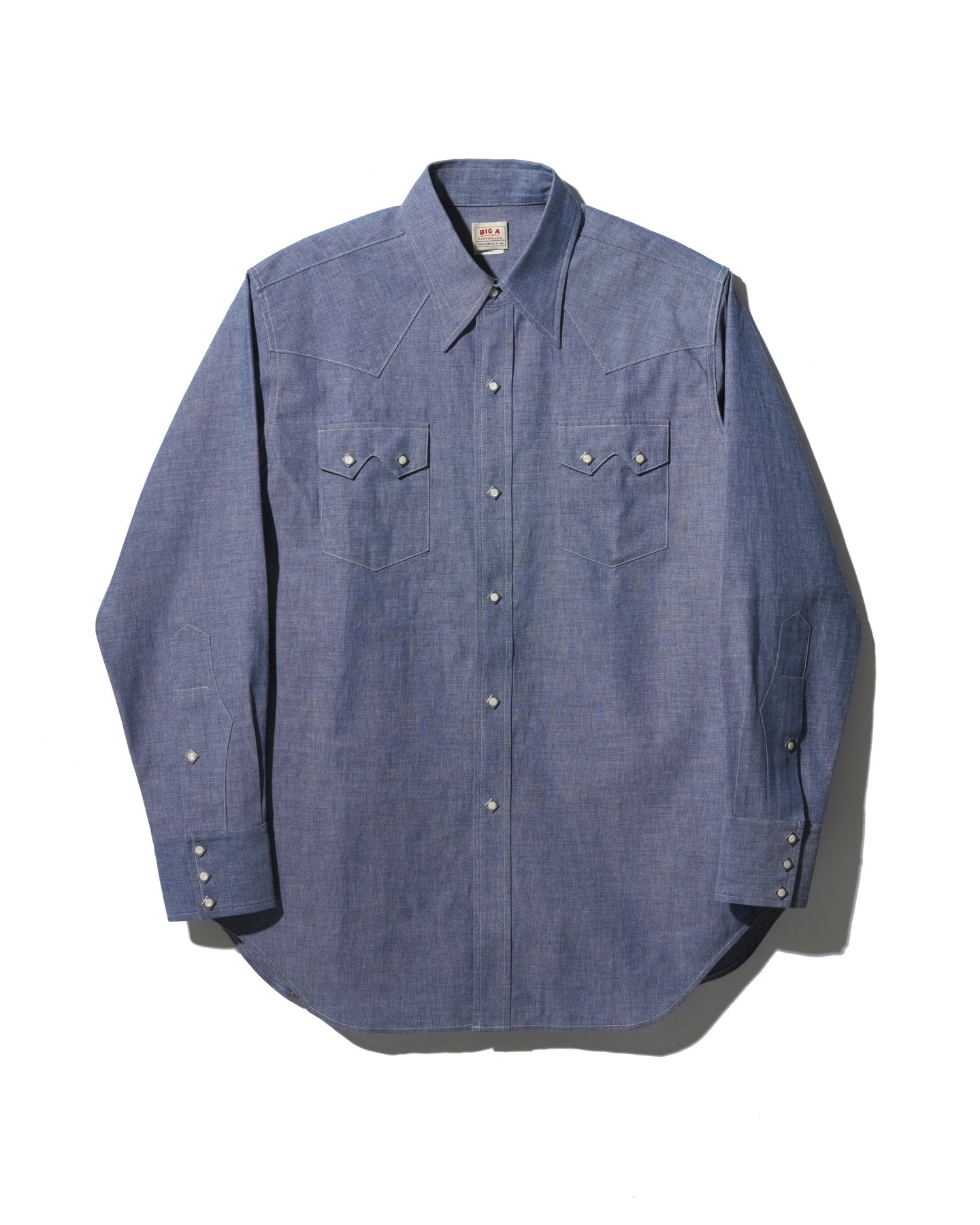 【 26SS 】ANATOMICA BIG A HARRISON SHIRT CHAMBRAY / INDIGO NON WASH
