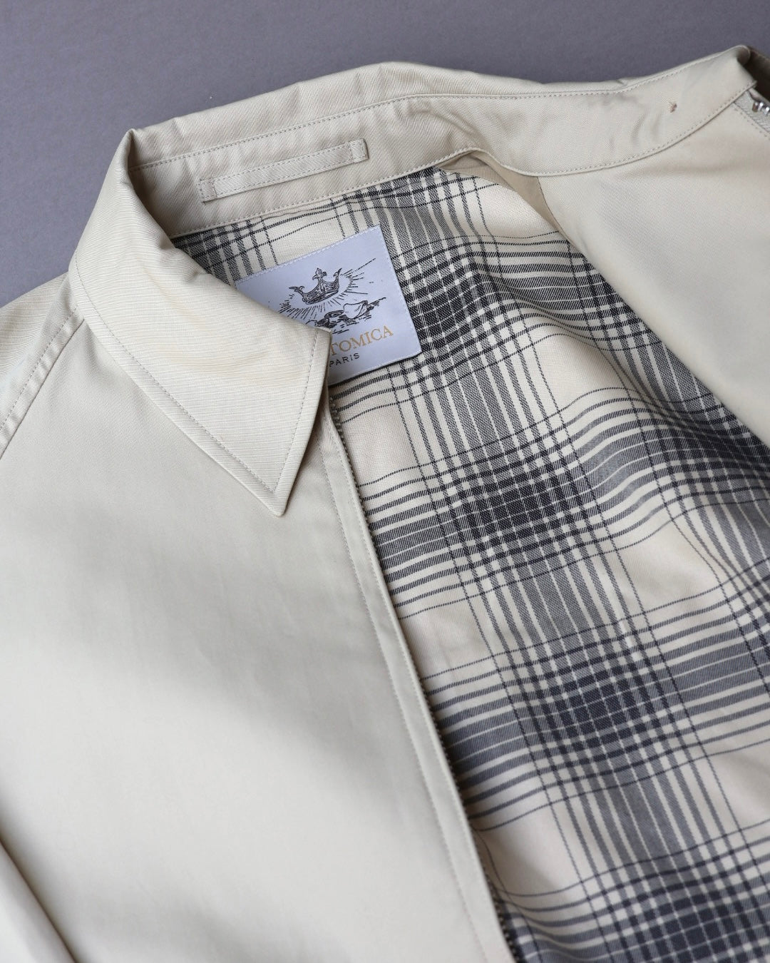 【 26FW 】ANATOMICA × Braggin'Dragon VAN NUYS JACKET / OYSTER