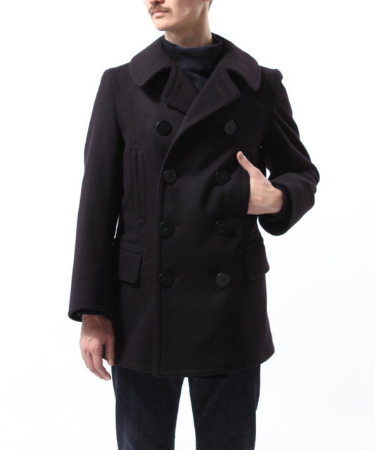 【 24FW 】ANATOMICA PEA COAT / NAVY